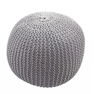 MCW Pouf E16 Baumwolle/Polyester 50 x 40 x 50 cm Grau