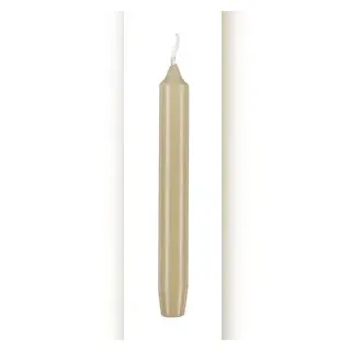 Kopschitz Kerzen Leuchterkerzen, Tafelkerzen, Haushaltskerzen Beige, 200 x Ø 25 mm, 12 Stück