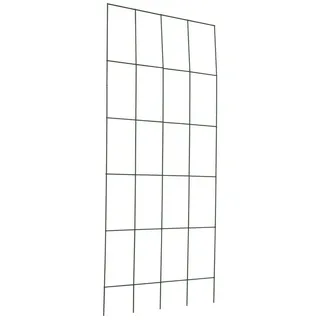 Windhager Rankgitter für Kletterpflanzen, Gitterspalier für Hauswände in grün, 1 St., Rankhilfe inkl. Befestigung, erhältlich in unterschiedlichen Größen grün