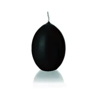 Kopschitz Kerzen Kerzen XXL Eikerzen glatt getaucht Schwarz, 200 x 140 mm, 1 Stück