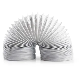 Nedis Abluftschlauch PVC 100 mm 6,00 m Weiß