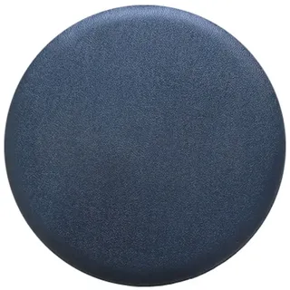 Levoberg Hocker Bezug Schutzbezug für Rundhocker aus Kunstleder rund Bar Bezug Sitz Kissen Schwarz Durchmesser 40cm