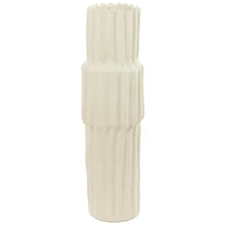 Light & Living Bodenvase H 58 cm LONGA, H 58 cm - Creme - Keramik