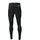 Long Tight Funktionshose Kinder schwarz 116/128