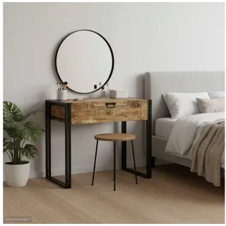 vidaXL Schminktisch 90x50x75 cm Massivholz Mango
