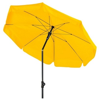 doppler® Sonnenschirm Sunline 150 cm gelb, abknickbar, höhenverstellbar gelb