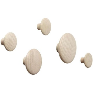 Muuto - Dots Wood Set Of 5 Oak