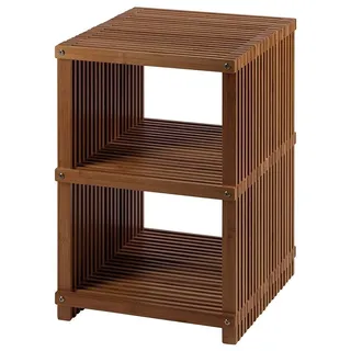 Nicol Bad Regal Standregal Holzregal Haushaltsregal faltbar aus Bambus Finn
