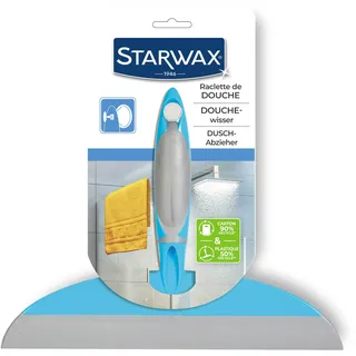 STARWAX Duschabzieher Blau