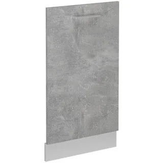 Vicco Unterschrank Geschirrspülblende R-Line 45 x 0 x 81,8 cm Grau