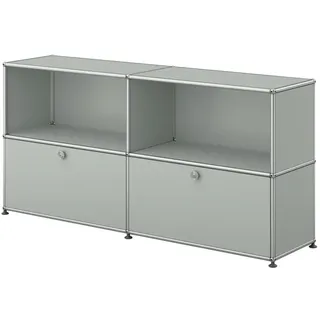 USM Haller Sideboard mit 2 Klapptüren lichtgrau