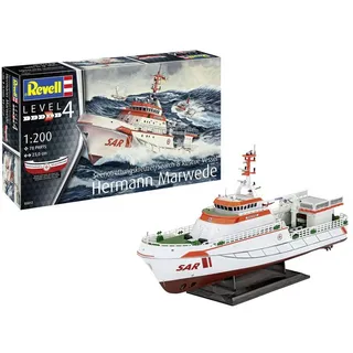 REVELL Seenotkreuzer Hermann Marwede 1:200