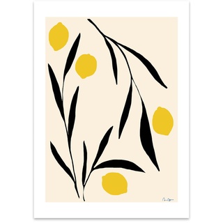 The Poster Club - Lemon von Anna Mörner, 50 x 70 cm