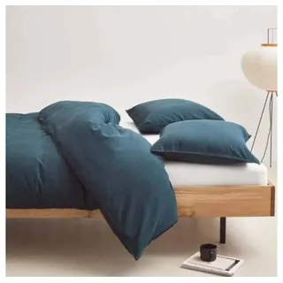 Marc O'Polo Home Bettwäsche Senja von Marc O'Polo, 100 % Baumwolle Renforcé, 3 teilig blau