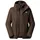 Damen Carto Mono Triclimate Hooded Jacke Smokey Brown L