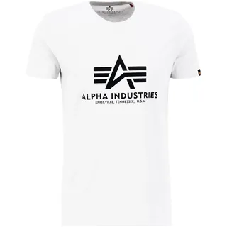Alpha Industries Basic Rainbow Reflective Kurzarm-T-Shirt White S