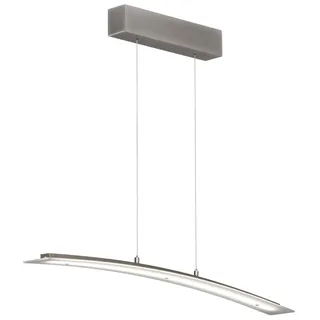 Fischer & Honsel Mavero 1-flg. LED 9 cm oval nickelfarben