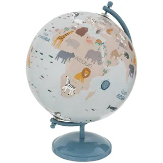 Atmosphera - Globus Metall - blau - D.20 cm - Blau