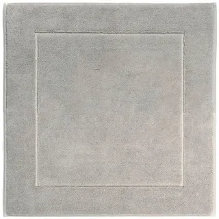 Aquanova Badematte London, Taupe, Textil, Uni, quadratisch, 60x60 cm, für Fußbodenheizung geeignet, rutschfest, Badtextilien, Badematten