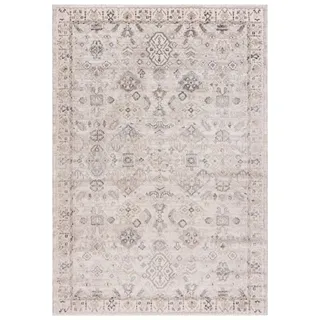 mazovia Designer-Teppich 300 x 400 cm Beige/Weiß