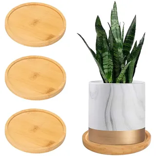 QEDBOJE 3 Stücke Kerzentellerl Holzplatte Holz Kerzenteller für kerzenhalter Runde Untersetzer für Kerzen Kerzen Dekoteller Kerzenständer für Hochzeit Haus Dekotablett (D 8 cm)