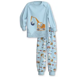 CALIDA Toddlers Bündchen-Pyjama Kinder Cascade Blue 80-86 - 80-86