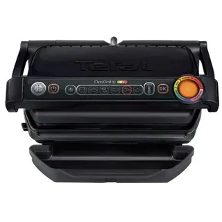 Tefal OptiGrill+ GC7128 Kontaktgrill 2000W 33x20cm 4 Temperaturstufen Edelstahl