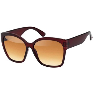 BEZLIT Eyewear Retrosonnenbrille Polarisiert Damen Sonnenbrille (1-St) mit polarisierten Linsen braun
