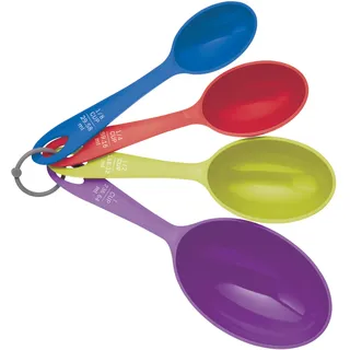 Colourworks Messlöffel-Set, 4-teilig, ML - Bunt, Brights