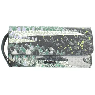 DESIGUAL GELDBÖRSE DAMEN MONE EXPLORER REVERSIBLE 18WAYP54 uni olivgrün