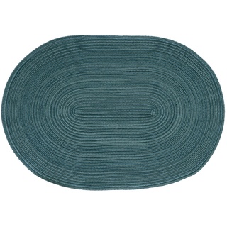 Tischset SAMBA oval (BL 48x33 cm) BL 48x33 cm grün - grün