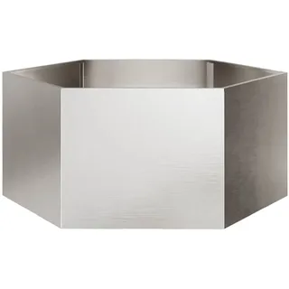 vidaXL Sechseckig 104 x 90 x 45 cm Weiß