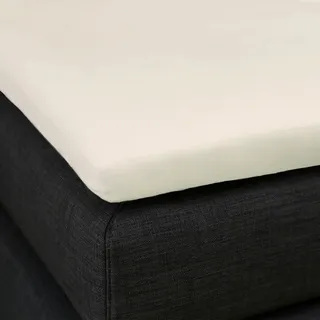 Formesse Topper Spannbettlaken Bella Gracia La Piccola 200x200 cm | leinen - beige