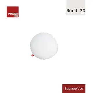POWER INN® Innenkissen Baumwolle | Rund 30 cm