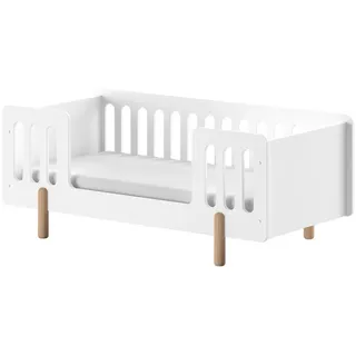 Jaxx Kinder-/Juniorbett Simple ca. 70x140 cm, Weiß