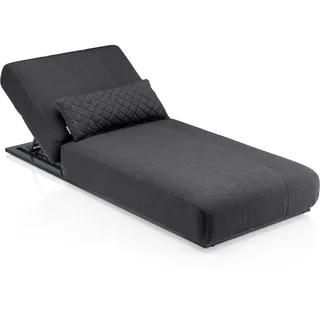Kettler Sonnenliege Daybed EGO anthrazit/sooty Aluminium Sunbrella®