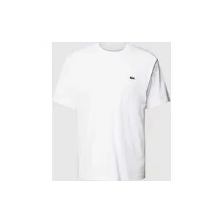T-Shirt mit Logo-Detail Modell 'BASIC ON', Weiss, XXXL