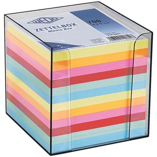 Zettelbox »rauchglas«, Wedo, 9.5x9.5x9.5 cm