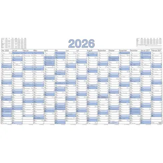 Zettler Plakatkalender 917 140x77cm 15 Monate gerollt VE=5 Stück 2026