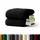 Premium Handtuchset 50 100 schwarz 2 St