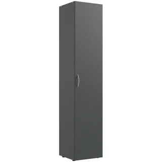 WIMEX Drehtürenschrank Multiraumkonzept 30 x 185 x 54 cm Grau