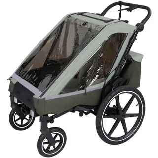 ABC DESIGN Tour 2 Fahrradanhänger Olive