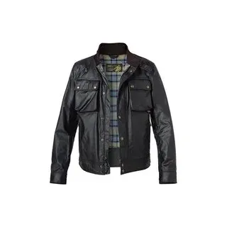 BELSTAFF Herren Jacke schwarz Baumwolle, schwarz, Herbst/Winter 2026/2027