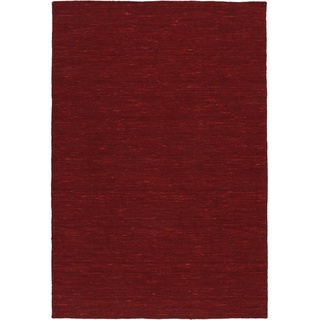 Kelim loom Teppich - Dunkelrot 120x180