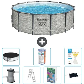 Bestway Steel Pro Max Rund - 427x122 Cm - 8-teilig  S619