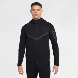 Nike Tech Fleece Windrunner Kapuzenjacke 010 - black/black XS