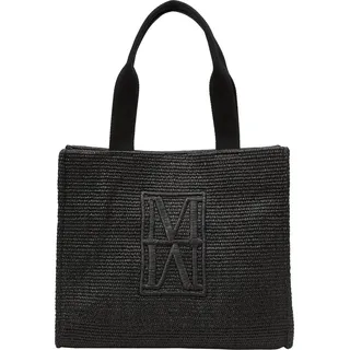 Marc O'Polo Saris Shopper Baumwolle Black