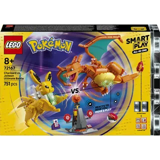 LEGO Pokémon Ultimativer Showdown zwischen Glurak und Blitza 72167
