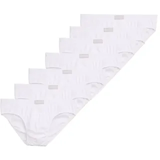 Tom Tailor Herren Slips im Siebenerpack, weiß, Gr.M/5
