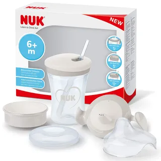 NUK NUK-Trinklernset-Schnabeltasse-Trinklernbecher-Trinklernflasche